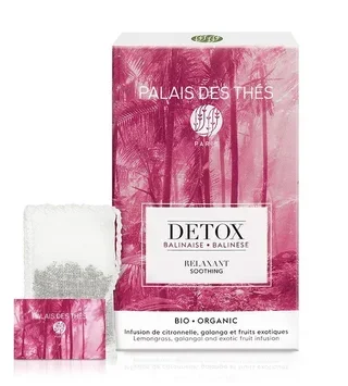PALACE OF TEAS Organic Balinese Detox Tea - 20 Tea Bags