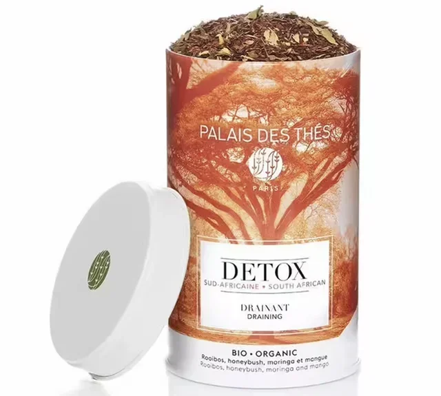Tè Rooibos Detox Bio Sudafricano in Foglie 100g - PALAIS DES THÉS