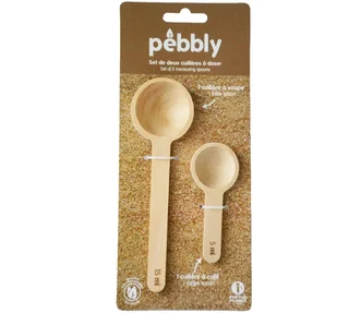 Pebbly Measuring Spoon Duo – 5ml &amp; 15ml