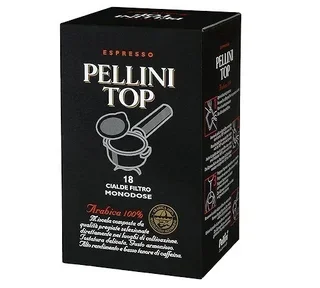 PELLINI - 18 ESE Top Pods, 100% Arabica