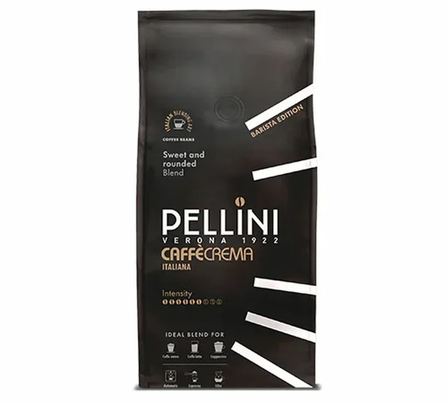 PELLINI Caffècrema Italiana - Whole Bean Coffee 2kg (2x1kg)