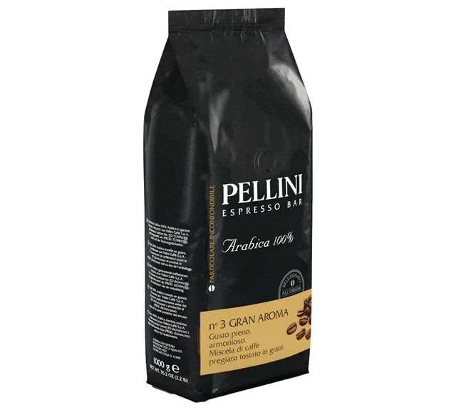 1 Kg Zrna kave za profesionalce Gran Aroma br. 3 - Pellini