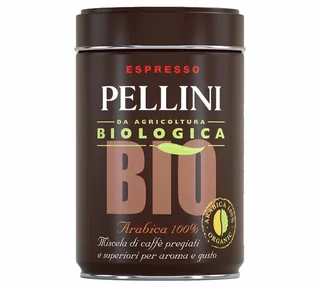 250 γρ. – Αλεσμένος καφές PELLINI – Βιολογικός, 100% Arabica