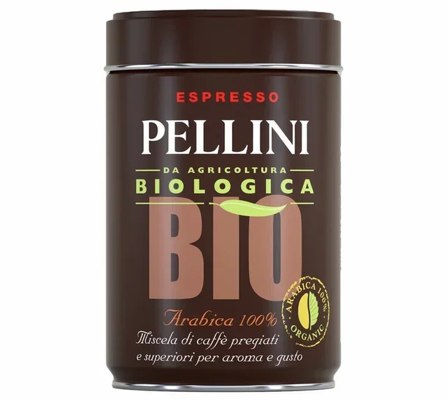 250 γρ. – Αλεσμένος καφές PELLINI – Βιολογικός, 100% Arabica