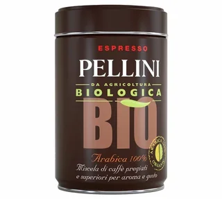 250 γρ. – Αλεσμένος καφές PELLINI – Βιολογικός, 100% Arabica