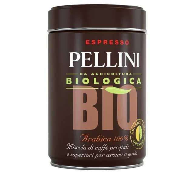 250 γρ. – Αλεσμένος καφές PELLINI – Βιολογικός, 100% Arabica