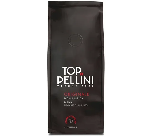 PELLINI Top Original 200 g - Whole Bean Coffee 100% Arabica