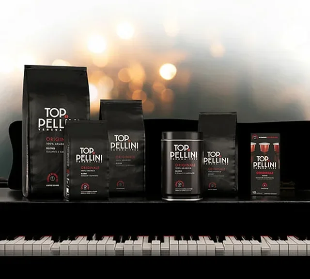 Pellini Top Originale Whole Bean Coffee 25kg - Italian Roast for Pros