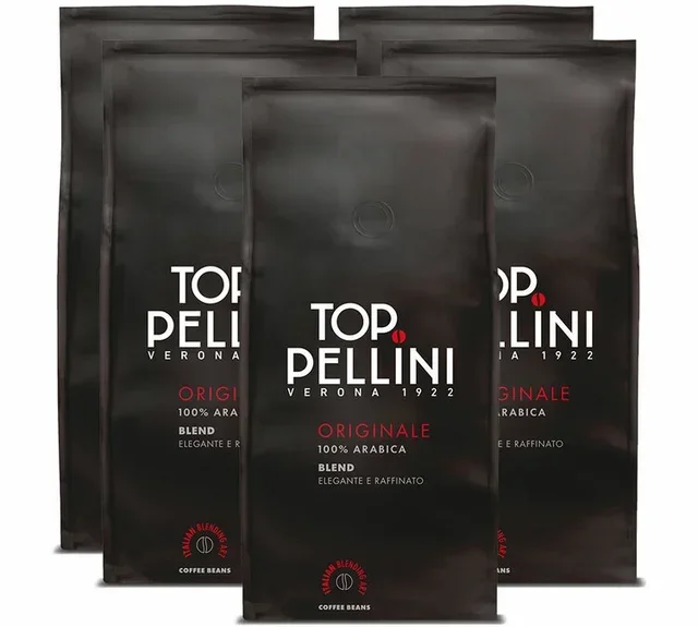 Pellini Top Originale Whole Bean Coffee 5 Kg - Professional - Pellini