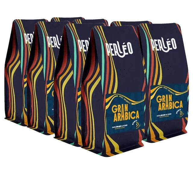 Perléo Espresso Gran Arabica - 8kg Whole Bean Coffee for Professionals
