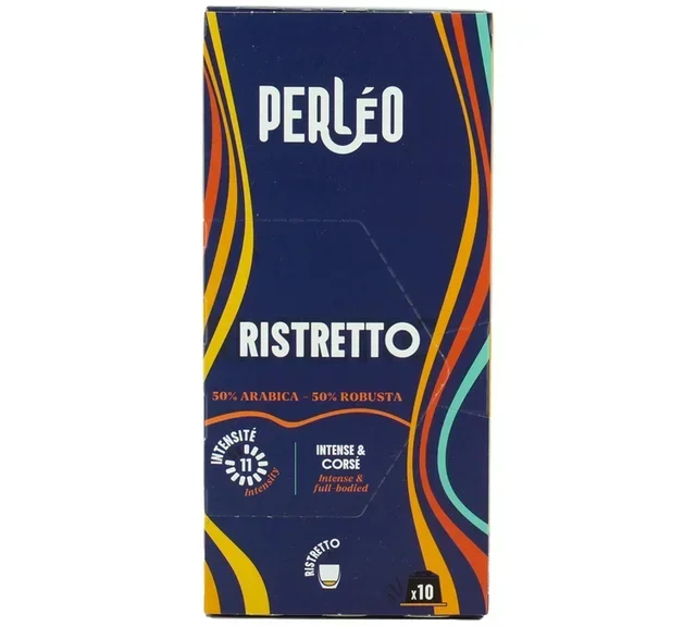 Cápsulas Ristretto PERLÉO 10 uds – Compatibles Nespresso* Original