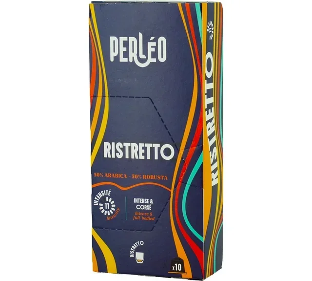 Cápsulas Ristretto PERLÉO 10 uds – Compatibles Nespresso* Original
