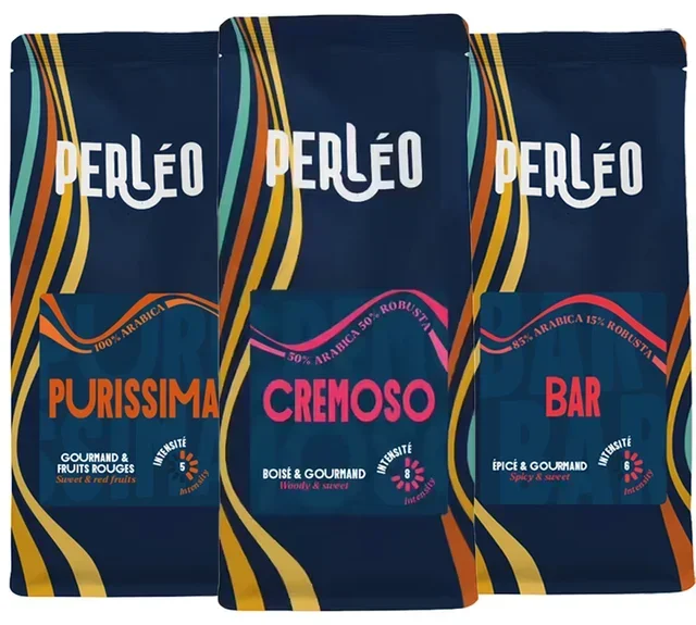 Perléo Special Espresso Pack - Whole Bean Coffee - 3 x 250g