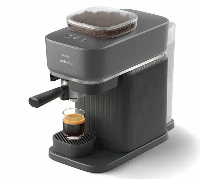 PHILIPS Baristina BAR300/60 Nero - Macchina Caffè Automatica con Macinacaffè