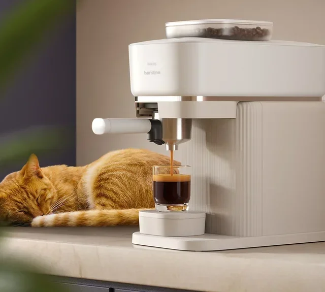 PHILIPS Baristina Variety eszpresszó gép kettős rekesz BAR320/00 Fehér