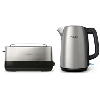 Set Colazione Philips: Bollitore HD9351/90 &amp; Tostapane HD2692/90