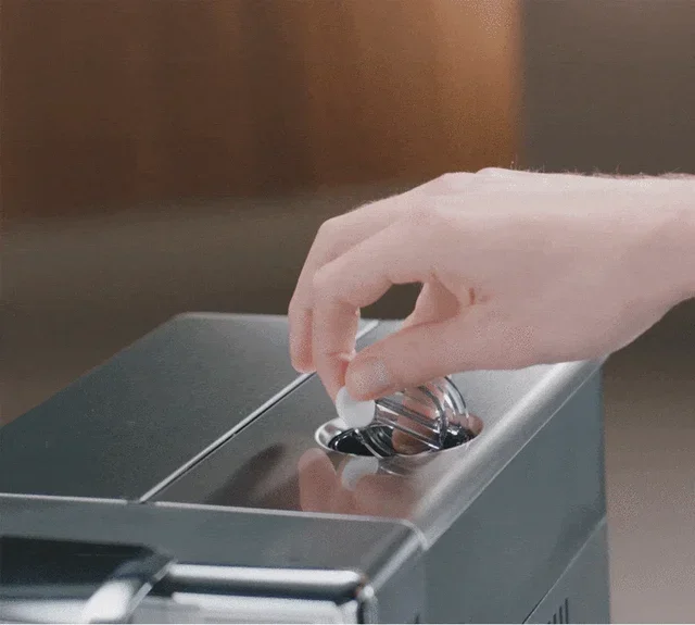 PHILIPS pastiglie sgrassanti CA6704/10 per macchine Philips/Saeco, confezione 6 pezzi