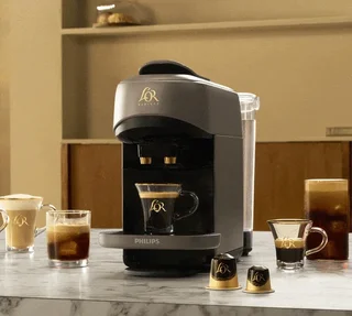 PHILIPS Kapselmaschine L'Or Barista Absolu LM9512/20 – Grau
