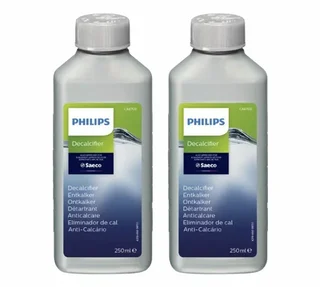 Средство за уклањање наслага креча PHILIPS - апарат за еспресо са уграђеним млинцем, Philips, 250 ml, паковање од 2 комада.