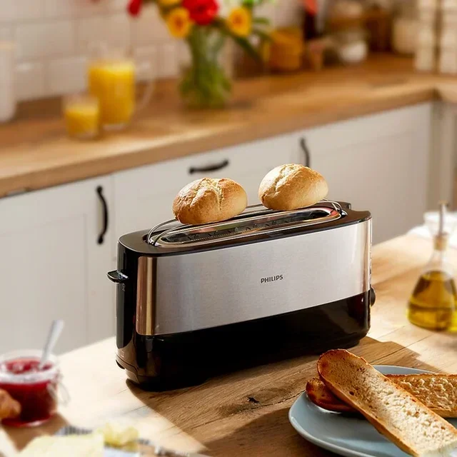 PHILIPS Toster HD2692/90 Daily Metal i Crno