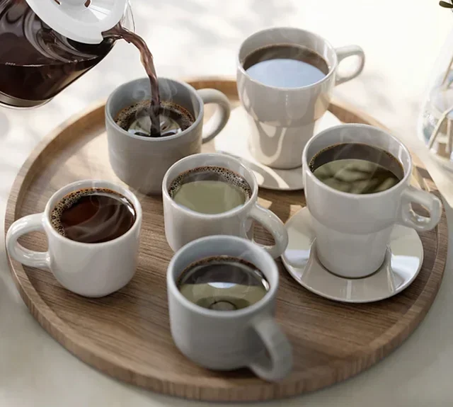 Philips Kaffetrakter HD7411/00 Serie 3000 hvit + gave