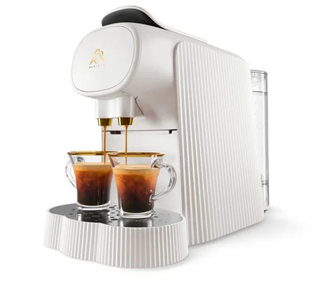 PHILIPS L'OR Barista Alessi LM9012/08 - White Alessi Capsule Coffee Maker