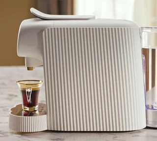 PHILIPS L'OR Barista Alessi LM9012/08 - White Alessi Capsule Coffee Maker