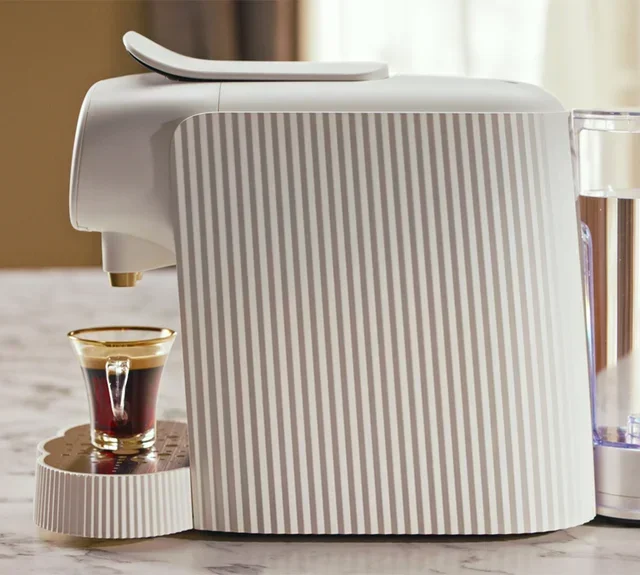 PHILIPS L'OR Barista Alessi LM9012/08 - White Alessi Capsule Coffee Maker