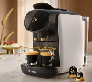 PHILIPS L'OR Barista LM9012/00 Sublime Capsule Machine Satin White
