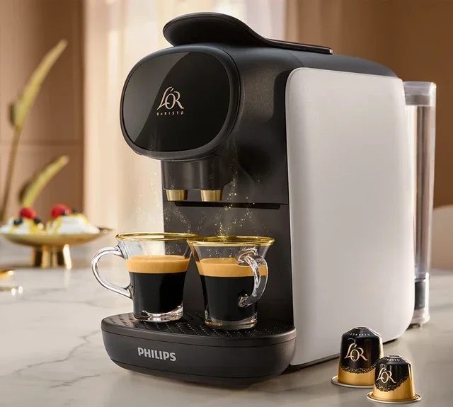 PHILIPS L'OR Barista LM9012/00 Sublime Capsule Machine Satin White