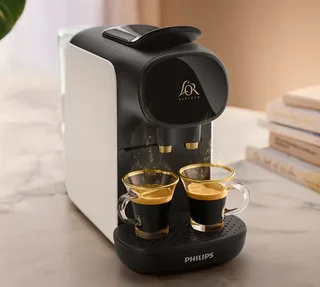 PHILIPS L'OR Barista LM9012/00 Sublime Capsule Machine Satin White