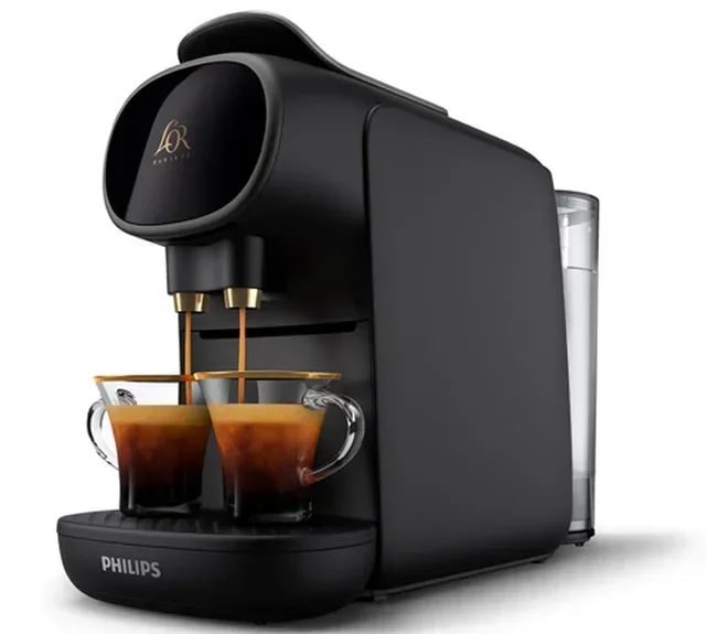 PHILIPS L'OR Barista LM9016/63 – Wyjątkowy Premium ekspres do kawy na kapsułki, Czarno-metaliczny