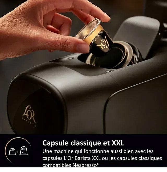 Philips L'Or Barista Sublime LM9012/60 – Svart pianolack