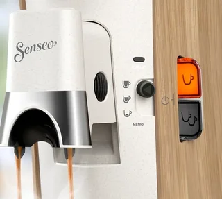 PHILIPS Senseo CSA240/06 Eco Conscious Weiße Kapselkaffeemaschine