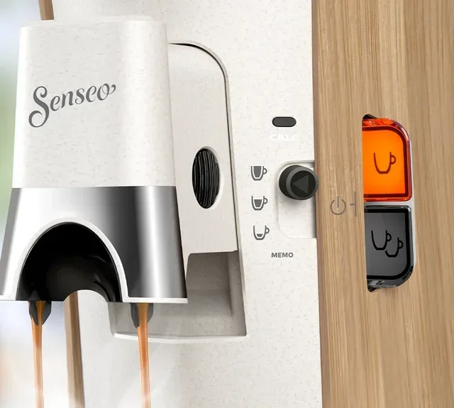 PHILIPS Senseo CSA240/06 Eco Conscious Weiße Kapselkaffeemaschine