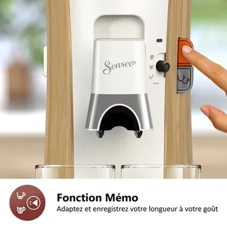 PHILIPS Senseo CSA240/06 Eco Conscious Weiße Kapselkaffeemaschine