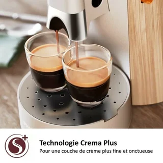 PHILIPS Senseo CSA240/06 Eco Conscious Weiße Kapselkaffeemaschine