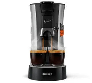 PHILIPS Senseo CSA250/11 Select Premium Metal Kapselkaffeemaschine