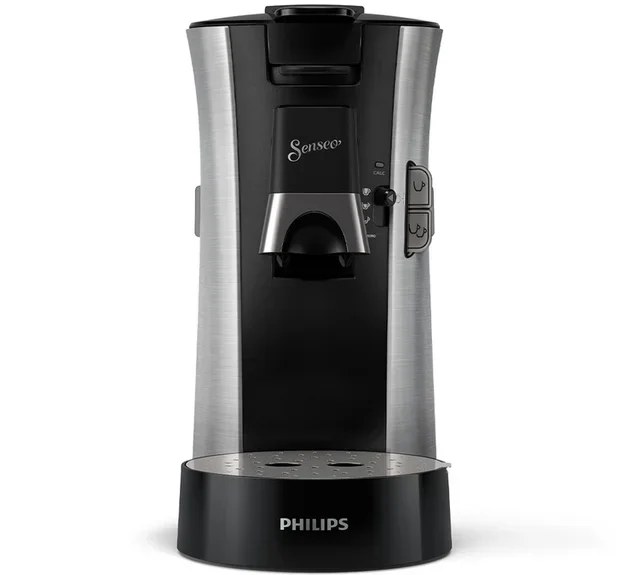 PHILIPS Máquina Cápsulas Senseo CSA250/11 Select Premium Metal