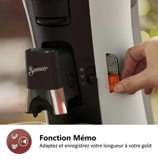 PHILIPS Senseo CSA250/11 Select Premium Metal Kapselkaffeemaschine