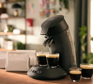 PHILIPS Senseo Original Plus CSA210/61 Black Pod Coffee Maker