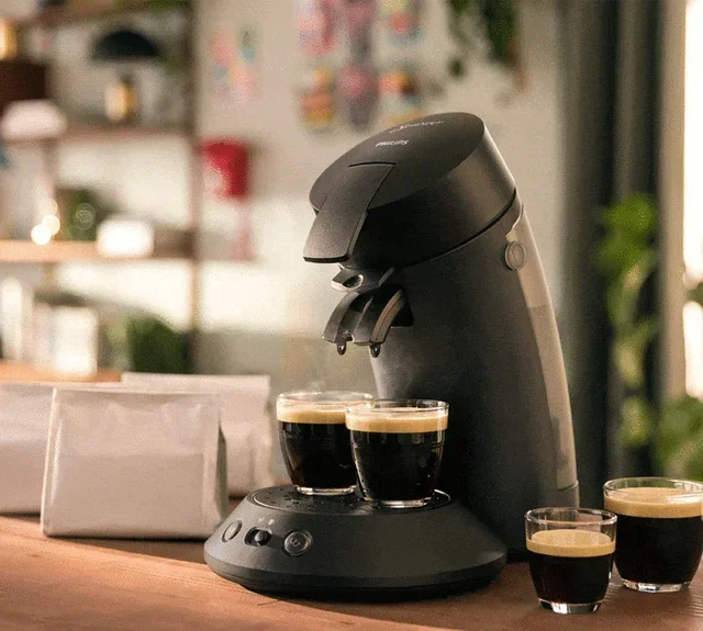 PHILIPS Senseo Original Plus CSA210/61 Black Pod Coffee Maker