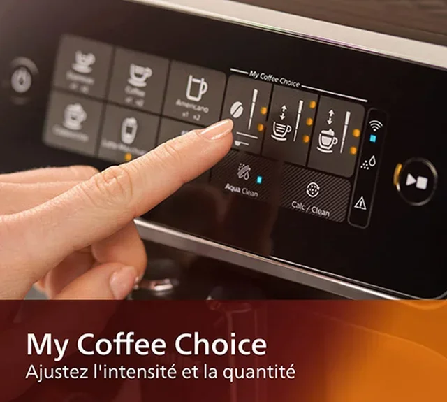 PHILIPS Series 3200 LatteGo Connectée EP3546/70 Macchina Espresso con Macinacaffè