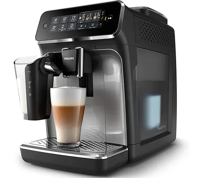 PHILIPS Series 3200 LatteGo Connectée EP3546/70 Macchina Espresso con Macinacaffè