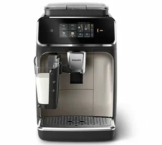 PHILIPS Silent Brew Macinadosatore per Espresso EP2339/40 Nero Cromato LatteGo