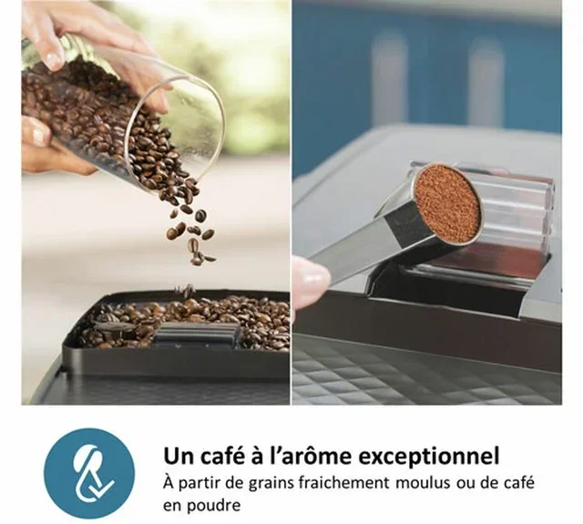 PHILIPS SilentBrew EP2331/10 Macinacaffè Espresso LatteGo Nero