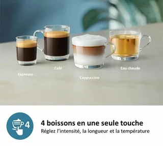 PHILIPS SilentBrew EP2331/10 Macinacaffè Espresso LatteGo Nero