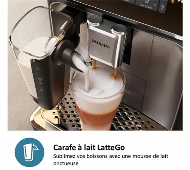 PHILIPS SilentBrew EP2331/10 Macinacaffè Espresso LatteGo Nero