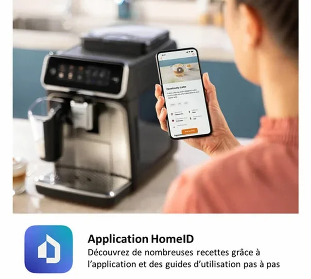 PHILIPS SilentBrew EP2331/10 Macinacaffè Espresso LatteGo Nero
