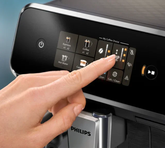 PHILIPS SilentBrew EP2336/40 Macinacaffè Espresso LatteGo Nero Cromato